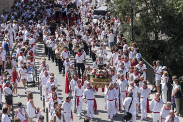 Fotos de la procesión de fiestas de Estella