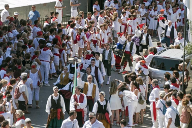 Fotos de la procesión de fiestas de Estella