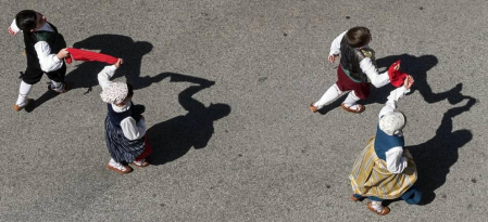 Fotos de la procesión de fiestas de Estella