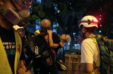 Al menos 20 personas fueron detenidas en la madrugada del domingo 4 de agosto por las protestas celebradas en Hong Kong contra la nueva normativa.