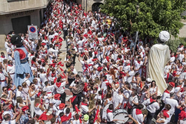 Todas las fotos de la pañuelada de fiestas de Estella 2019 en Diario de Navarra