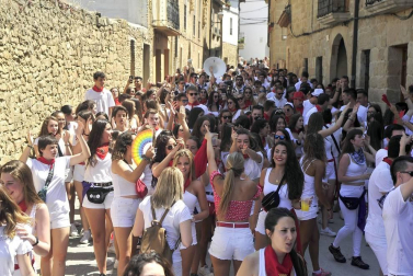 Todas las fotos del cohete de fiestas de Larraga 2019 en Diario de Navarra