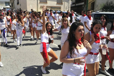 Todas las fotos del cohete de fiestas de Larraga 2019 en Diario de Navarra