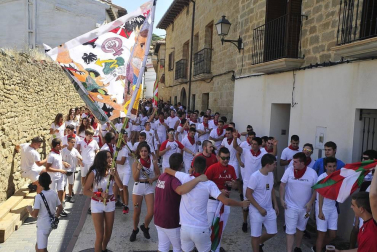 Todas las fotos del cohete de fiestas de Larraga 2019 en Diario de Navarra
