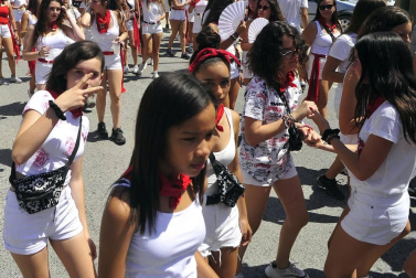 Todas las fotos del cohete de fiestas de Larraga 2019 en Diario de Navarra