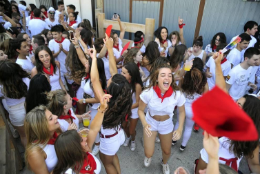 Todas las fotos del cohete de fiestas de Larraga 2019 en Diario de Navarra