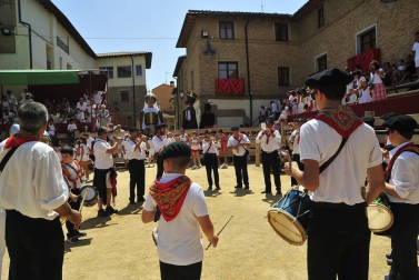 Todas las fotos del cohete de fiestas de Larraga 2019 en Diario de Navarra