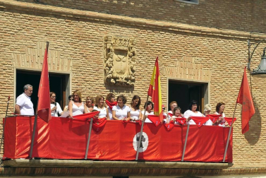 Todas las fotos del cohete de fiestas de Larraga 2019 en Diario de Navarra