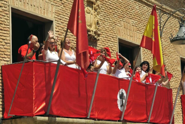 Todas las fotos del cohete de fiestas de Larraga 2019 en Diario de Navarra