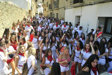 Todas las fotos del cohete de fiestas de Larraga 2019 en Diario de Navarra