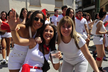 Todas las fotos del cohete de fiestas de Larraga 2019 en Diario de Navarra