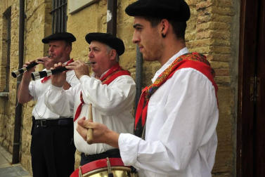 Todas las fotos del cohete de fiestas de San Martín de Unx 2019 en Diario de Navarra