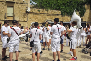 Todas las fotos del cohete de fiestas de San Martín de Unx 2019 en Diario de Navarra