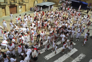 Todas las fotos del cohete de fiestas de San Martín de Unx 2019 en Diario de Navarra