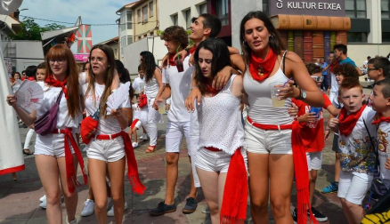 Todas las fotos del chupinazo de fiestas de Sartaguda 2019 en el Diario de Navarra