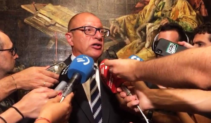 Declaraciones de los nuevos consejeros de Navarra tras la toma de posesión del cargo.