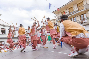Galería de fotos del Paloteado de fiestas de Fustiñana