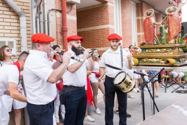 Galería de fotos del Paloteado de fiestas de Fustiñana