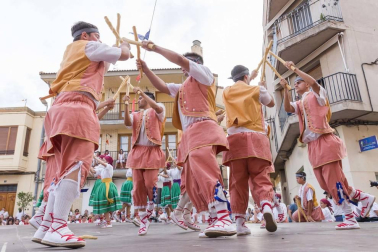 Galería de fotos del Paloteado de fiestas de Fustiñana