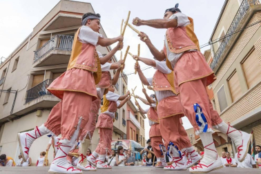 Galería de fotos del Paloteado de fiestas de Fustiñana