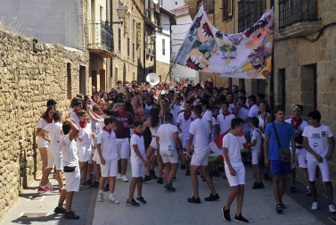 Todas las fotos del cohete de fiestas de Larraga 2019 en Diario de Navarra