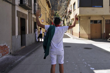 Todas las fotos del cohete de fiestas de Falces 2019 en Diario de Navarra