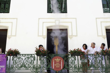 Todas las fotos del cohete de fiestas de Aoiz 2019 en Diario de Navarra