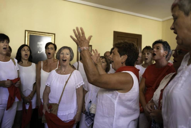 Todas las fotos del cohete de fiestas de Aoiz 2019 en Diario de Navarra