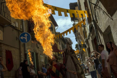Todas las fotos del inicio de las fiestas medievales de Olite