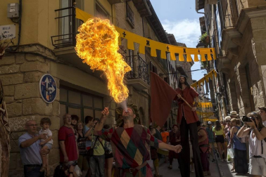 Todas las fotos del inicio de las fiestas medievales de Olite