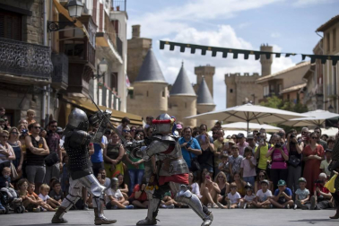 Todas las fotos del inicio de las fiestas medievales de Olite