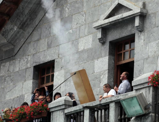 Todas las fotos del cohete de fiestas de Leitza 2019 en Diario de Navarra