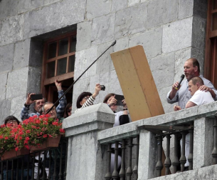 Todas las fotos del cohete de fiestas de Leitza 2019 en Diario de Navarra