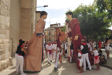 Todas las fotos de la procesión de la Virgen de fiesats de Falces 2019
