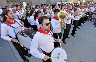 Todas las fotos del cohete de las fiestas de Burlada 2019 en Diario de Navarra