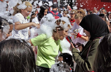 Todas las fotos del cohete de las fiestas de Burlada 2019 en Diario de Navarra