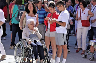 Todas las fotos del cohete de las fiestas de Burlada 2019 en Diario de Navarra