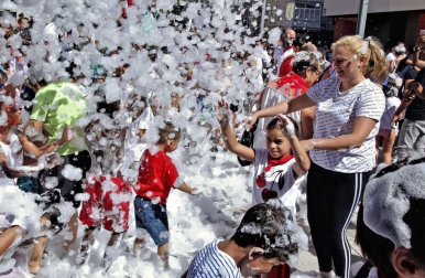 Todas las fotos del cohete de las fiestas de Burlada 2019 en Diario de Navarra