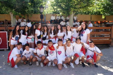 Todas las fotos del cohete de fiestas de Monteagudo 2019
