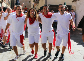 Todas las fotos del inicio de las fiestas de Los Arcos.