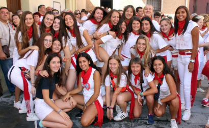 Todas las fotos del inicio de las fiestas de Los Arcos.