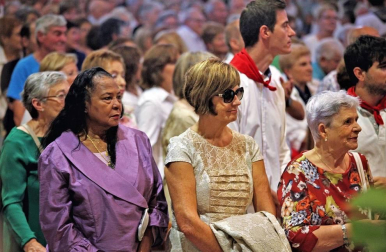 Fotos de la procesión del 15 de agosto de fiestas de Burlada