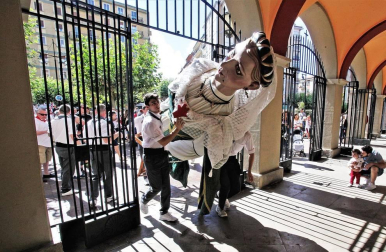 Fotos de la procesión del 15 de agosto de fiestas de Burlada