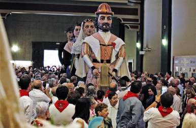 Fotos de la procesión del 15 de agosto de fiestas de Burlada