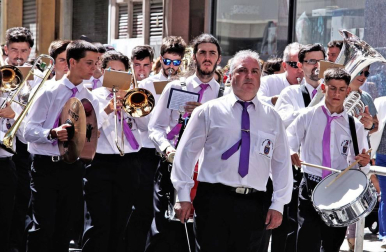 Fotos de la procesión del 15 de agosto de fiestas de Burlada