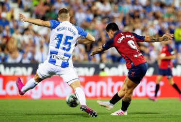 Victoria de Osasuna que sabe a gloria en Butarque en un partido duro, tosco, plagado de interrupciones, pero que se salda de la mejor manera para los rojillos.