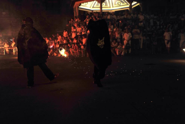 Todas las fotos de los Correfoc en la Plaza de Navarra de las Fiestas de Tafalla 2019 en el Diario de Navarra