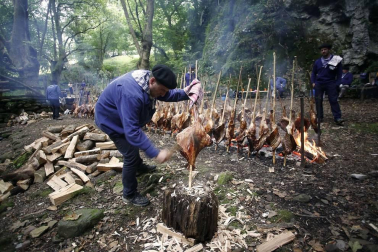 Fotos del zikiro celebrado en Zugarramurdi