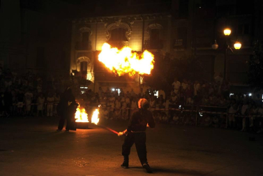 Todas las fotos de los Correfoc en la Plaza de Navarra de las Fiestas de Tafalla 2019 en el Diario de Navarra