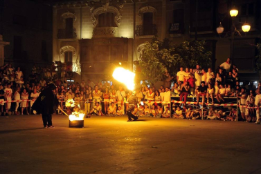 Todas las fotos de los Correfoc en la Plaza de Navarra de las Fiestas de Tafalla 2019 en el Diario de Navarra